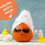 Atelier "PeTiT et GrAnD": création en duo d'un cupcake de bain Halloween